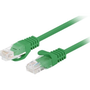LANBERG patchcord Cat.5e UTP 1m zelený, balenie 10 ks
