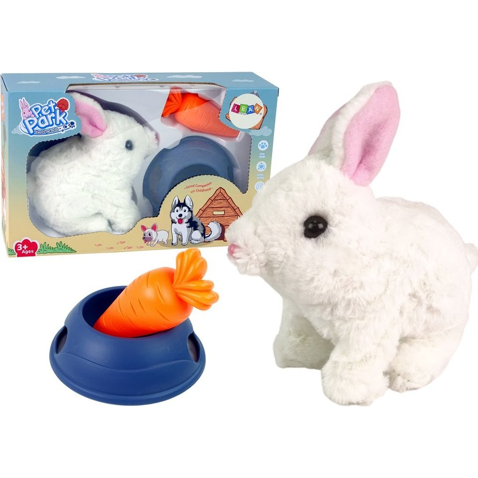 Interaktív Nyuszi Kabala - Répa Tállal, Fehér (13256)