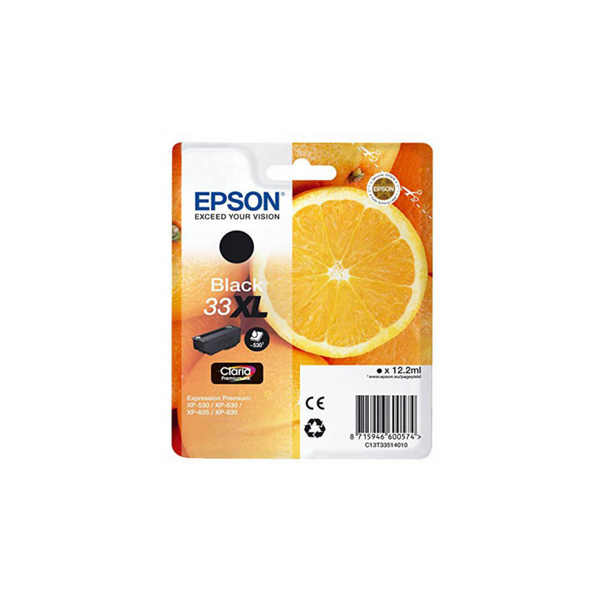 Epson Oranges C13T33514012 blækpatron 1 stk Original Højt (XL) udbytte Sort