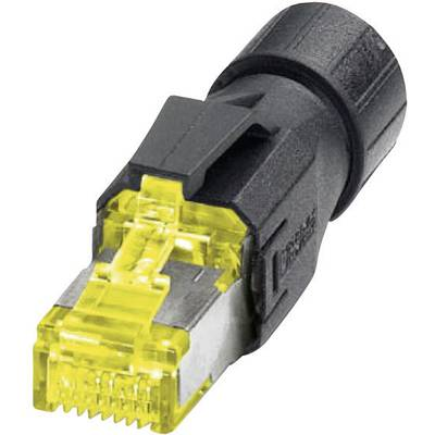 Dugó, egyenes VS-08-RJ45-10G/Q Sárga, Fekete Phoenix Contact Tartalom: 1 db (1419001)