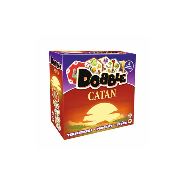 ASMODEE Dobble Catan kártyajáték 2-6 játékos