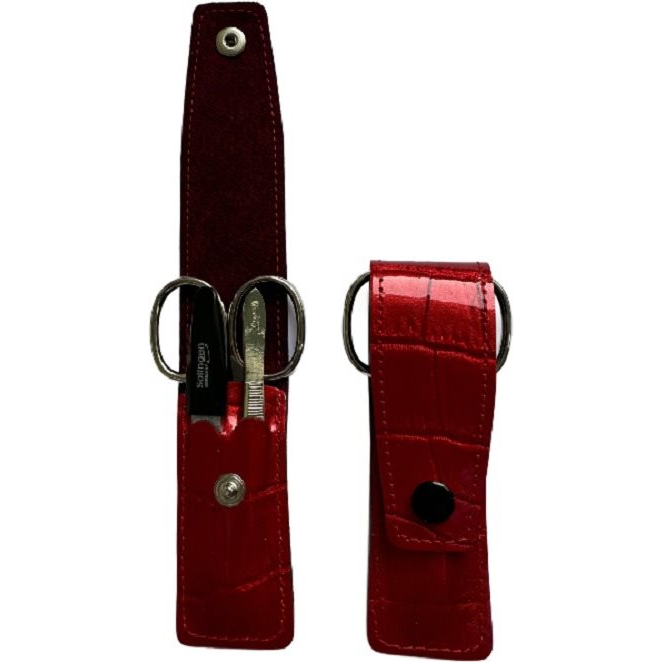 Premium Line PL 804 Utazó manikűr szett, rubin, Made in Solingen (4011215999849)