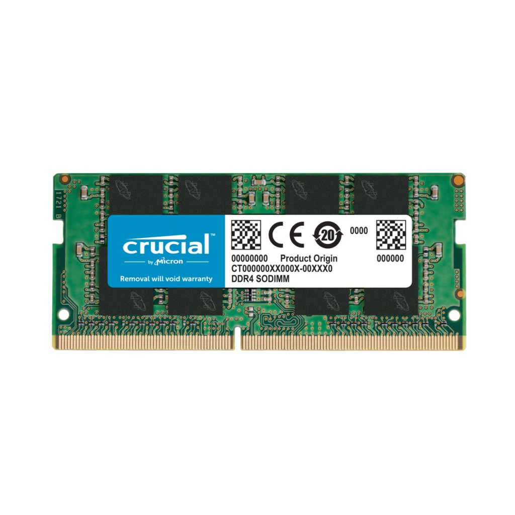 Pamäť pre notebook Crucial SODIMM DDR4 8 GB 3200 MHz CL22 (CT8G4SFRA32A)
