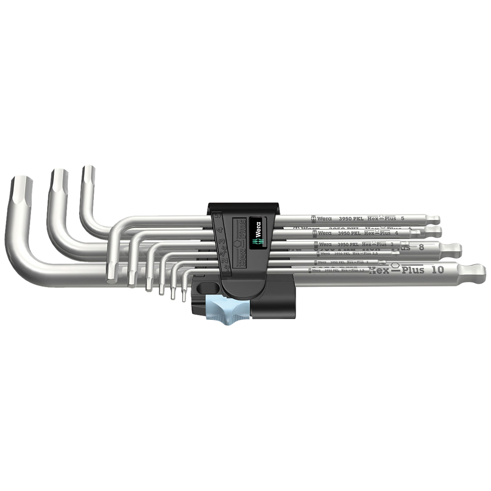 Wera 3950/9 Hex-Plus Stainless 1 SB Kulcskészlet (9 db/csomag) (05073544001)