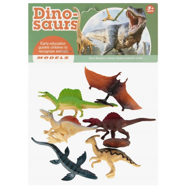 Figurka Mega Creative DINOZAUR 6SZT 12X17 MC PBH 240/480