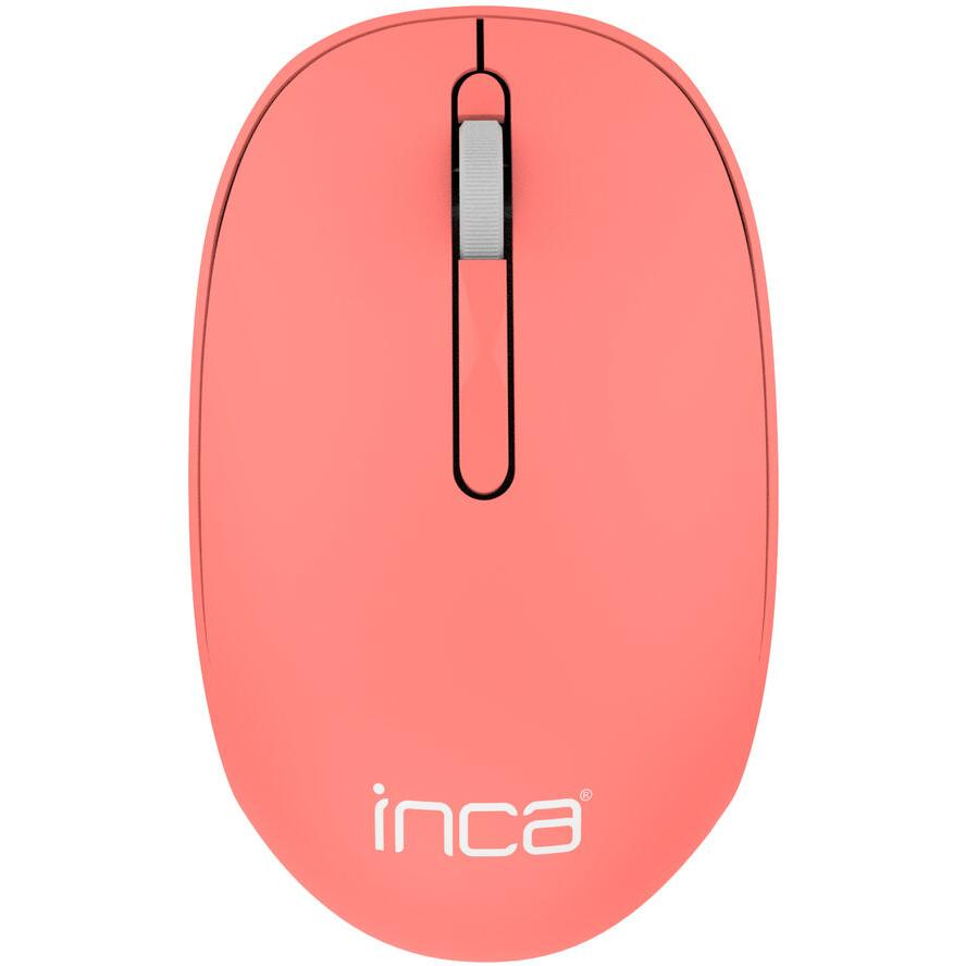 INCA IWM-241RT Wireless Egér 1200 DPI Rózsaszín (IWM-241RT)