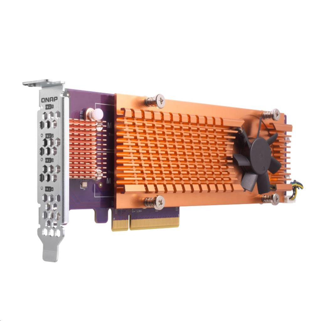 Qnap 2x M.2 bővítő kártya PCIe (QM2-2P-244A) (QM2-2P-244A)