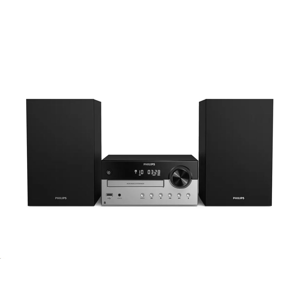 Philips TAM4205 Otthoni mikro hangrendszer 60 W Fekete, Ezüst (TAM4205/12)