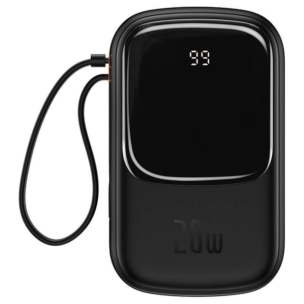 Baseus Qpow Pro Power Bank 20000mAh 20W USB-C Fekete