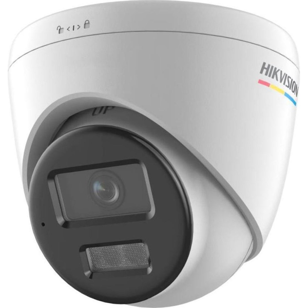 Kamera IP Hikvision Hikvision dome DS-2CD1347G2H-LIUF F2.8 (balta, 4 MP, 30 m. IR, 30 m. LED, Hybrid light)