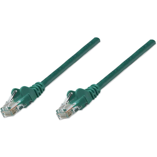 Intellinet Cat5e, 5m netværkskabel Grøn U/UTP (UTP)