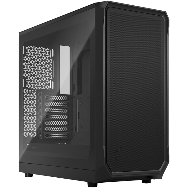 Fractal Design Focus 2 Black TG Clear Tint táp nélküli ablakos ház fekete (FD-C-FOC2A-01)