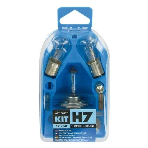 Халогенни резервни крушки, Lampa, H7, 12V, Лампи и бушони, Комплект 8 броя