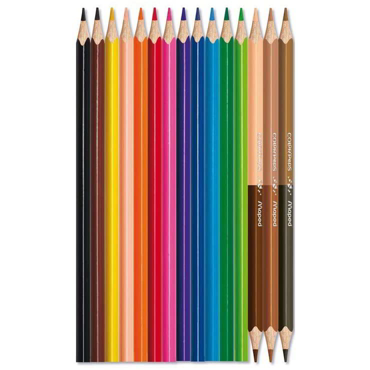 Maped Color Peps World Színes ceruza készlet (15 db / csomag) (832071)
