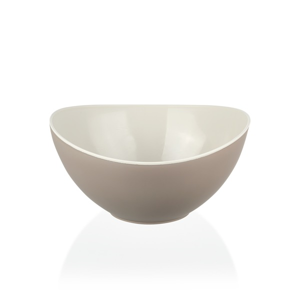 IRIS L-00469 dupla színű tál 2.800ml, zöld, szürke, beige (L-00469)