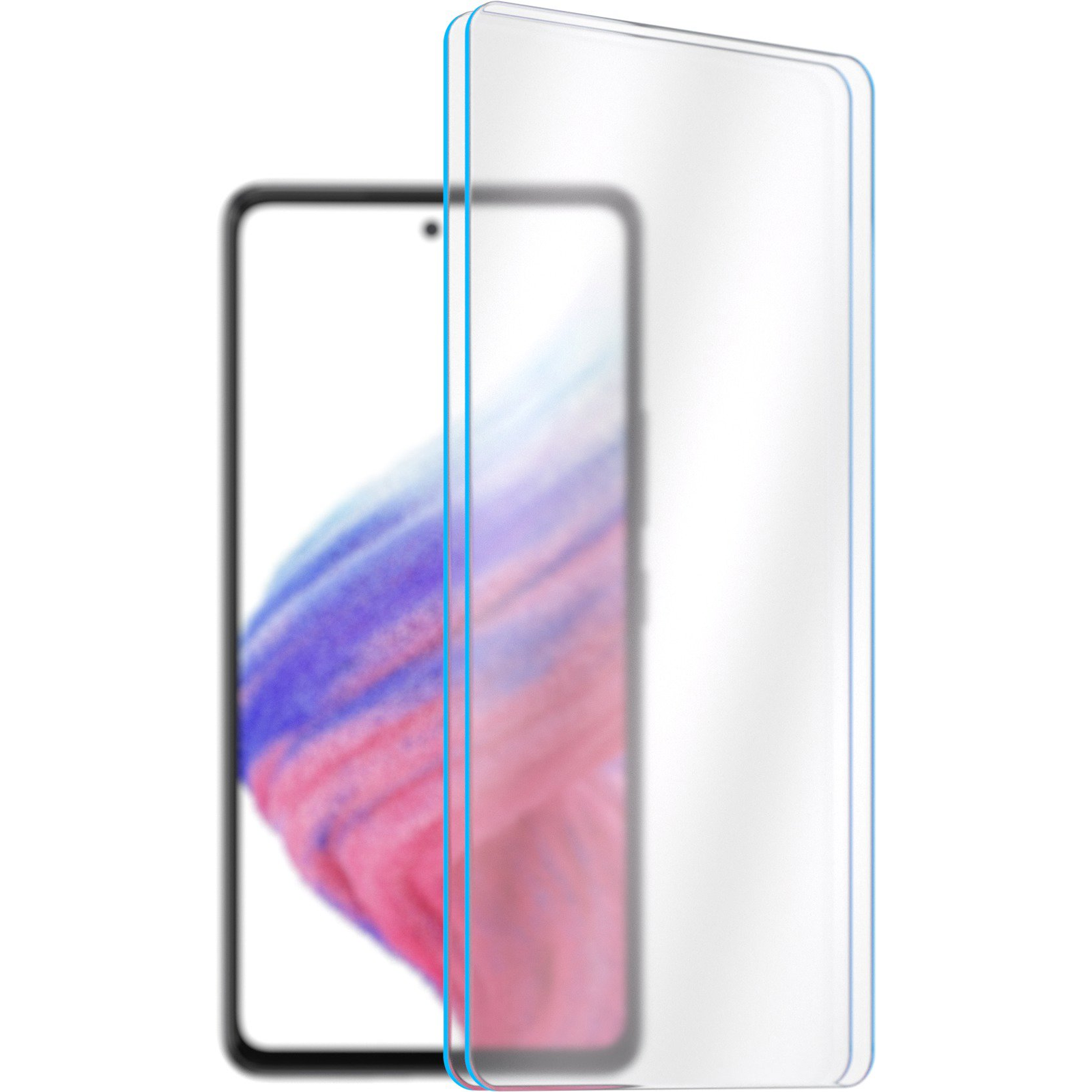 AlzaGuard Case Friendly Glass Samsung Galaxy A53 5G 2.5D üvegfólia - 2db (AGD-TGF0119P2)