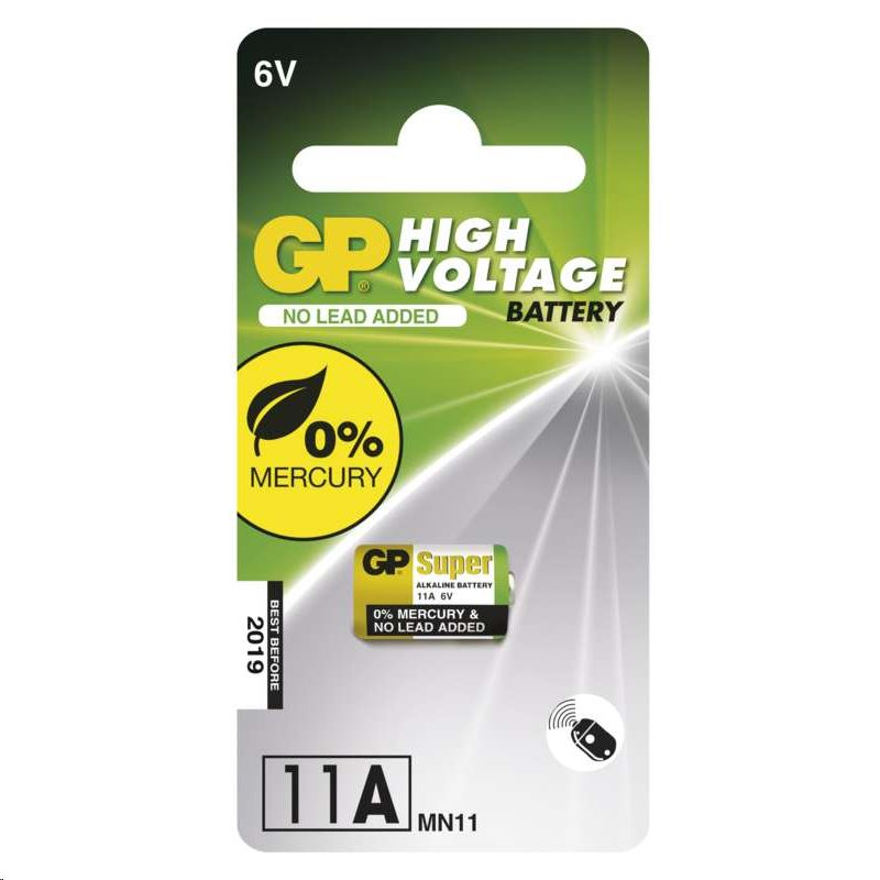 GP 6V Super alkáli 11A elem (1db/blister) (B13021) (B13021)