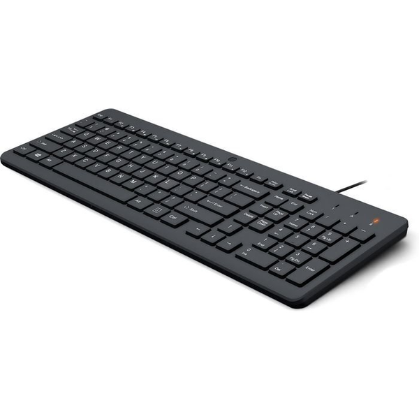 HP 150 WD KBD FR tastatur Universel USB Sort