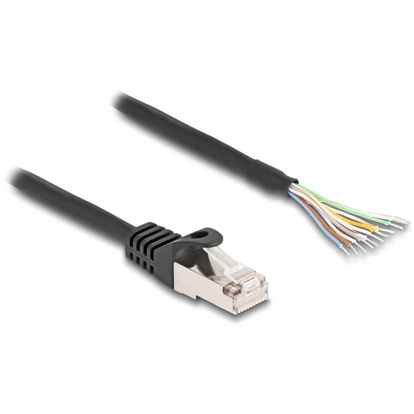 Кабел SFTP RJ50 за отворени проводници 1м, Delock 80205