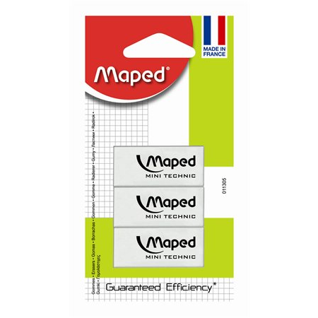 Maped Mini Technic radír ceruzához (3 db) (011305)