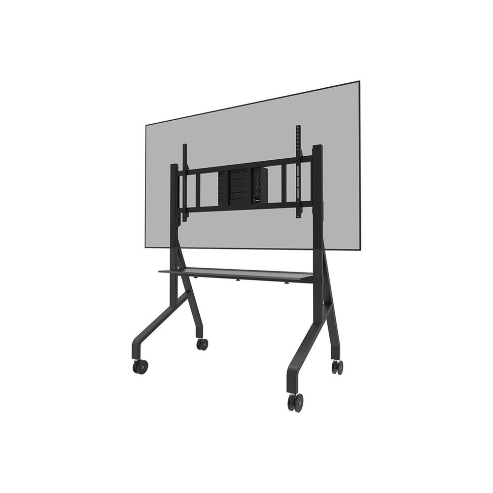 Neomounts FL50-575BL1 multimédia állvány és gurulóállvány Fekete Gurulós multimédia állvány/kocsi (FL50-575BL1)