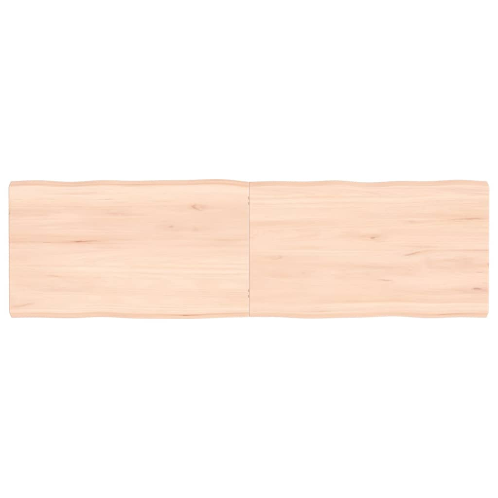 kezeletlen tömör fa asztallap 140x40x(2-4) cm (363896)