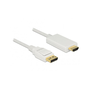 DELOCK Displayport Kabel DP -> HDMI St/St 4K 2.00m weiß (83818)