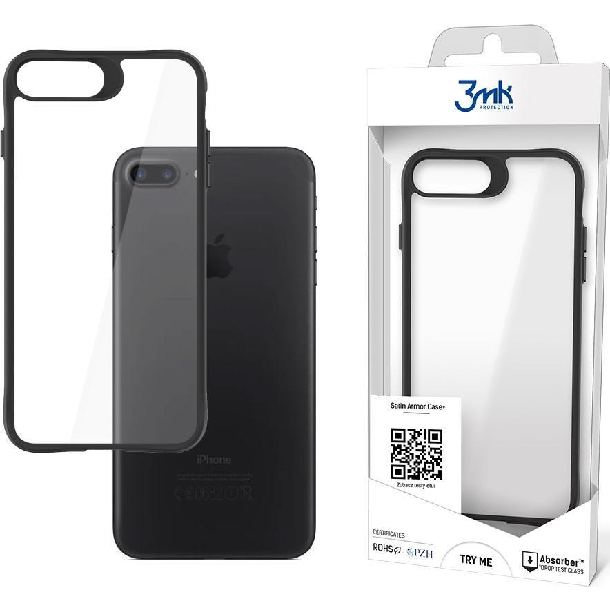 3mk Satin Armor Case+ átlátszó, TPU és PC anyagú telefontok Apple iPhone 7/8 Plus (3mk Satin Armor Case+(56))