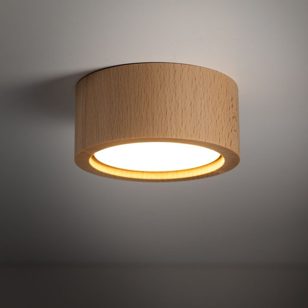 TK Lighting Eve 10123 plafon lampa sufitowa spot 1x11W GX53 drewniany