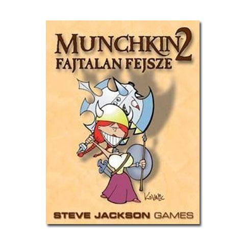 Delta Vision Munchkin 2 - Fajtalan fejsze kártyajáték kiegészető (041778)