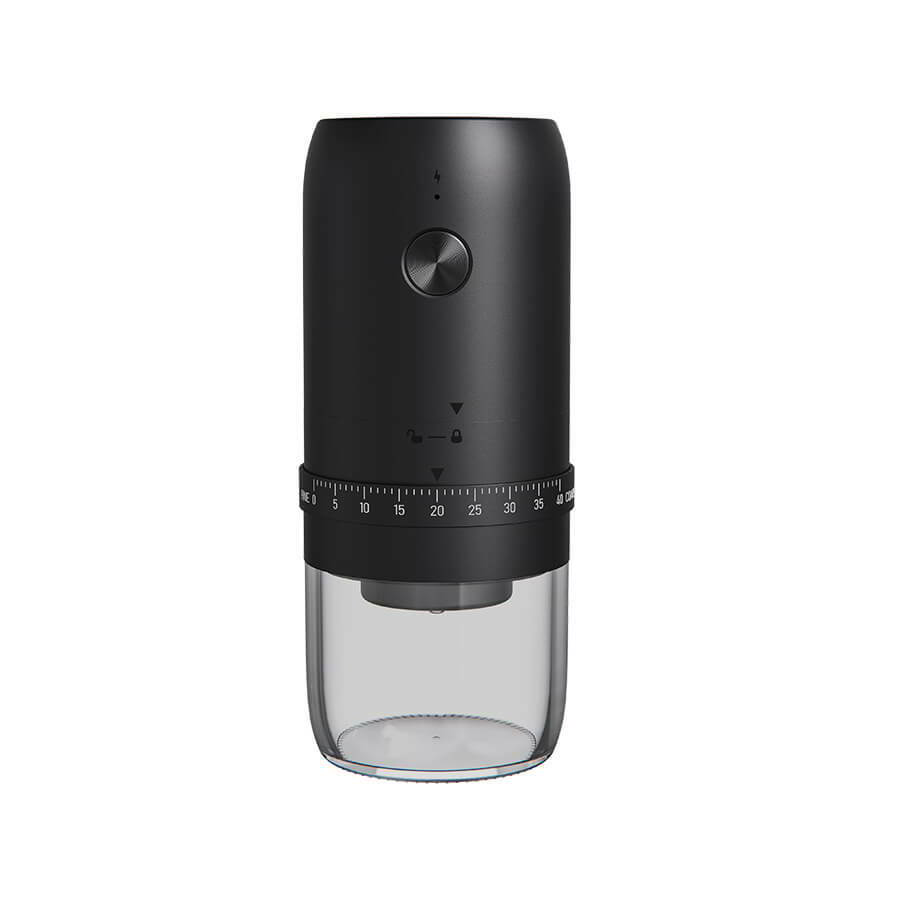 Maestro MR-457 USB Elektromos Kávéörlő Kávédaráló 30g 200 Watt - Fekete / Átlátszó (MR-457)