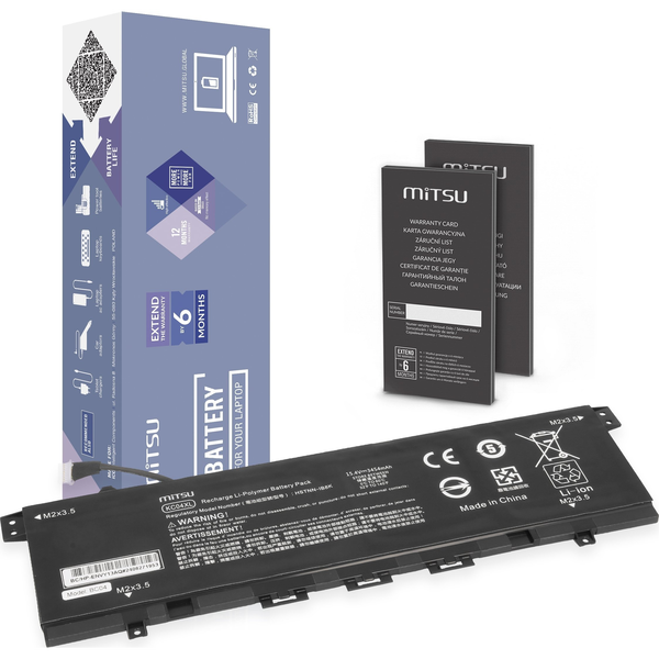  Mitsu Bateria Mitsu do HP Envy x360 13-ah, 13-aq, 13-ag, 13-ar