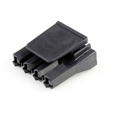 Molex Hüvelyház kábel Pólusok száma 4 Raszterméret: 7.5 mm 444412004 1 db csomag (444412004)