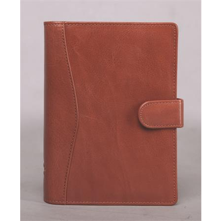 KSaturnus M Gyűrűs kalendárium betétlapokkal - Barna (M212B)