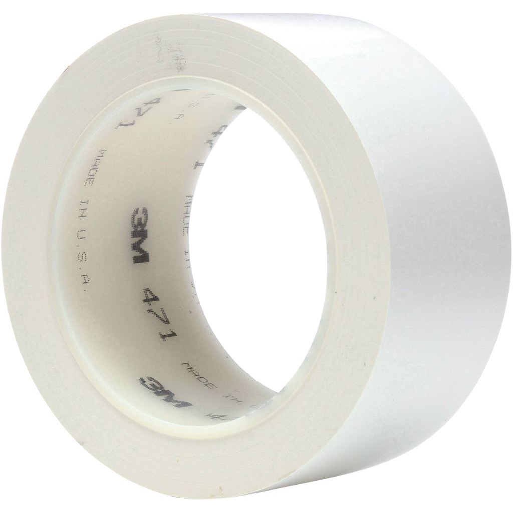 3M 471W50 vinil ragasztószalag, fehér, 33 m x 50 mm (471W50)