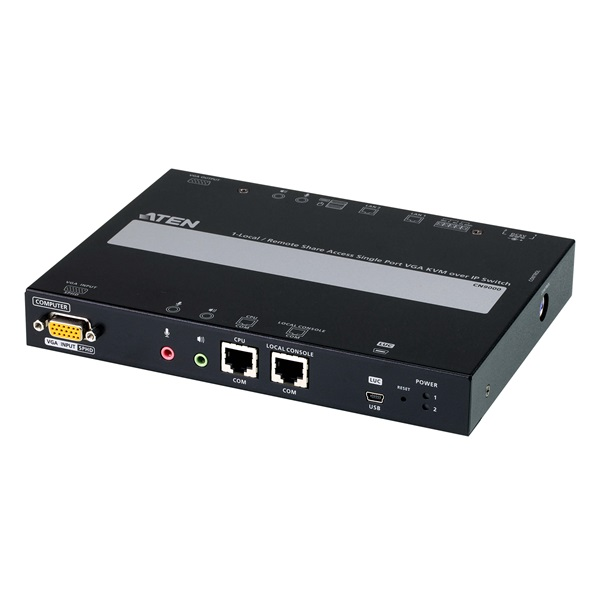 ATEN CN9000-AT-G KVM-switch Zwart