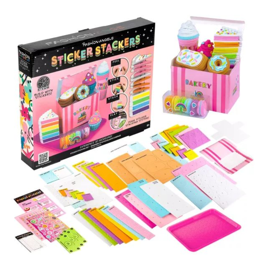 Fashion Angels: 3D matrica készítő készlet - Cukrászda (F13195)