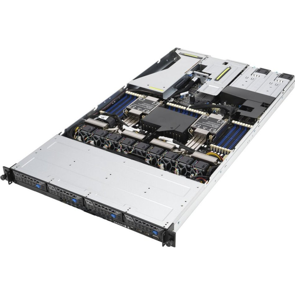 ASUS RS700-E10-RS4U Intel C621A LGA 4189 Stativ (1U) Sølv