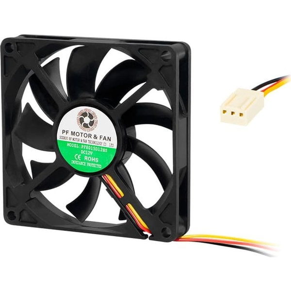 Wentylator Blow 80x15mm 12V ślizgowy