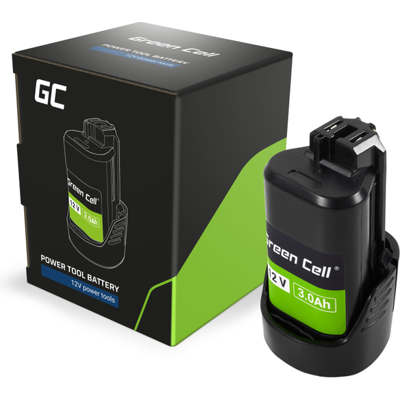 Green Cell PTBO12V3 Bosch GBA 1600A00X79 12V Akkumulátor 3000mAh
