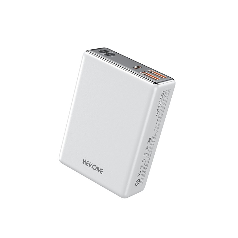 Wekome Power Bank 10000 mAh - Fehér (WK-WP-27_WHITE)