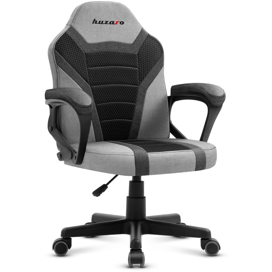 Huzaro Ranger 1.0 Gyermek Gamer szék - Fekete/Szürke (HZ-RANGER 1.0 GREY MESH)