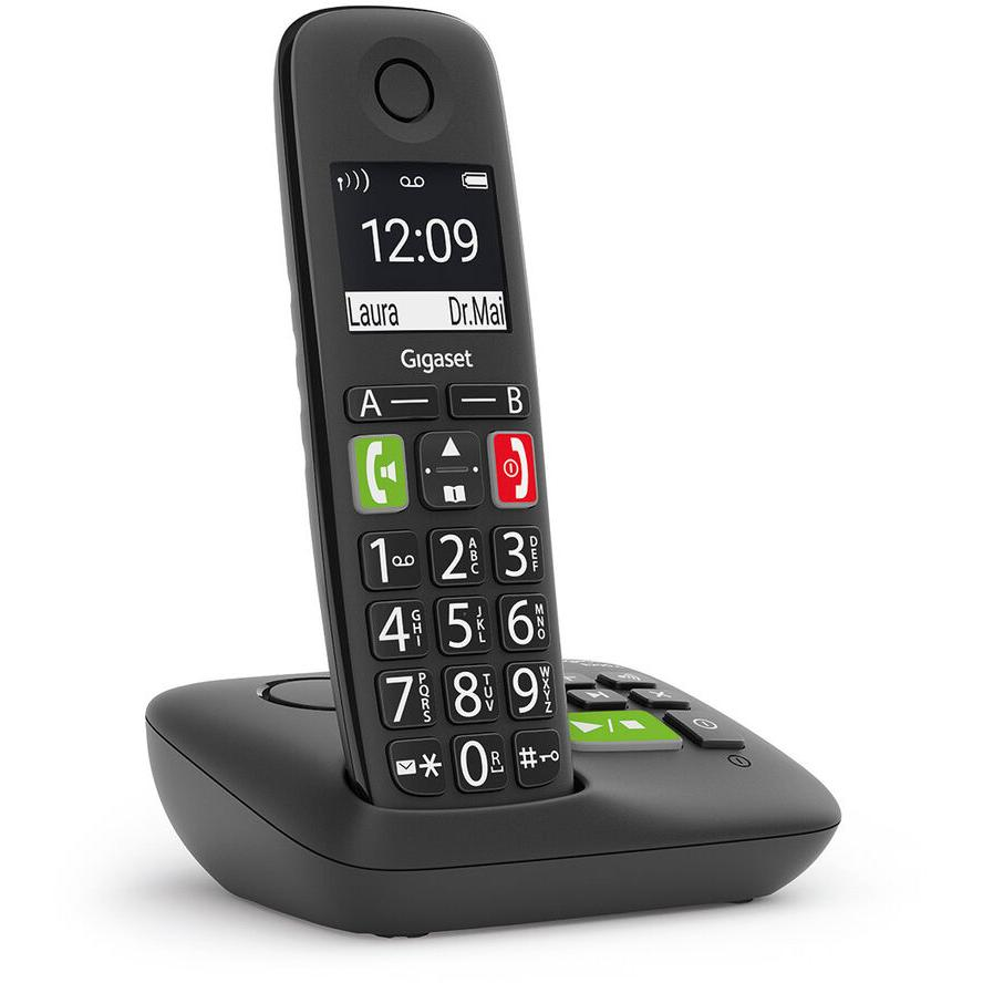 Gigaset E290A fekete (S30852-H2921-C101)