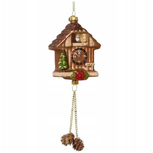 Stoneline ORNAMENT GLASS CLOCK 24.6X7.1CM