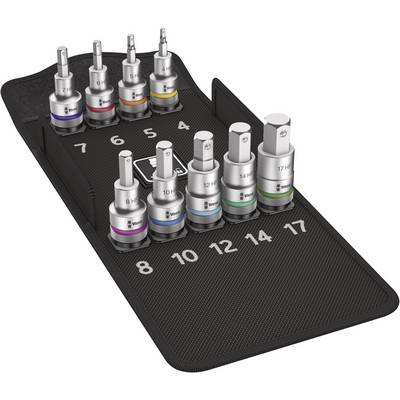 Wera Zyklop 05004210001 Belső hatlap Dugókulcs bit betét készlet 6 részes 1/2 (12,5 mm) (05004210001)