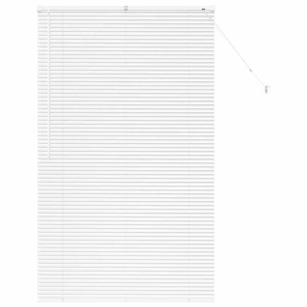 Jaluzea pentru Fereastră cu perdele Altele Manual Alb 105 x 175 cm Aluminiu