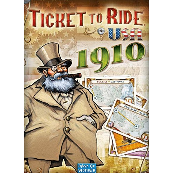 Ticket to Ride - USA 1910 (PC - Steam elektronikus játék licensz)