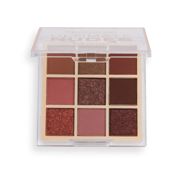 Makeup Revolution szemhéjpúder paletta Préselt mix kivitel