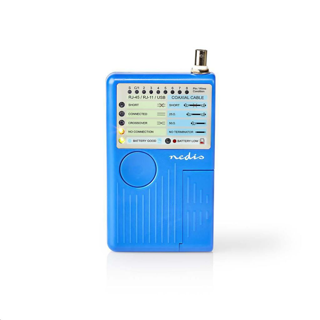 Nedis kábel tesztelő (NWCTM100BU) (NWCTM100BU)