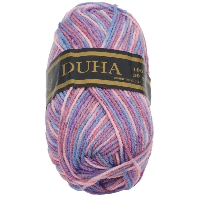 Duha 50g - 008 rózsaszín, lila, kék (6577)